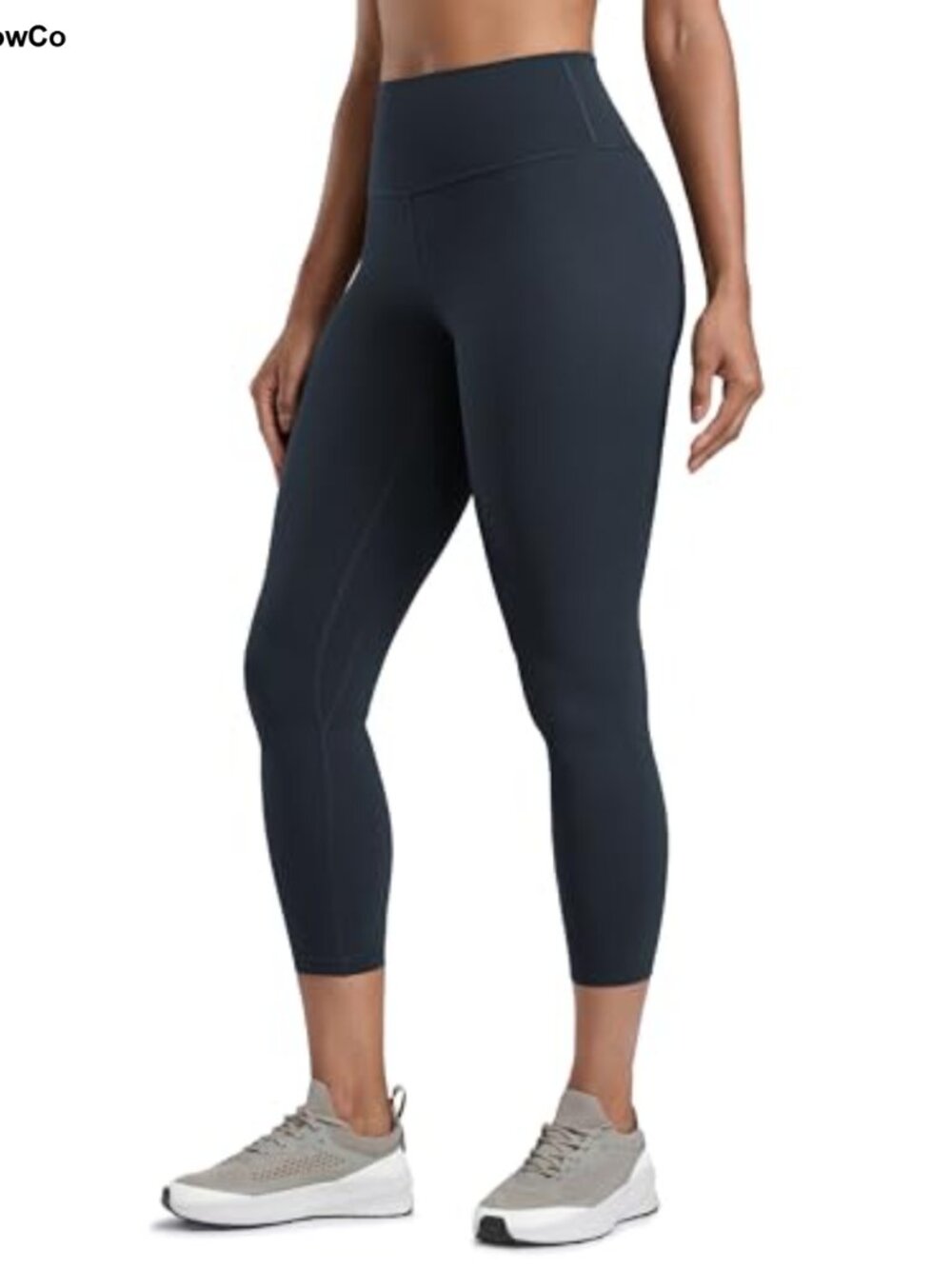 Butterlift High Waisted Capri Yoga Pants 23" Seamless Squat Proof
